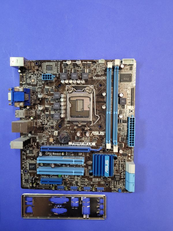 ASUS P8H67-M LX Mainboard – Bild 2
