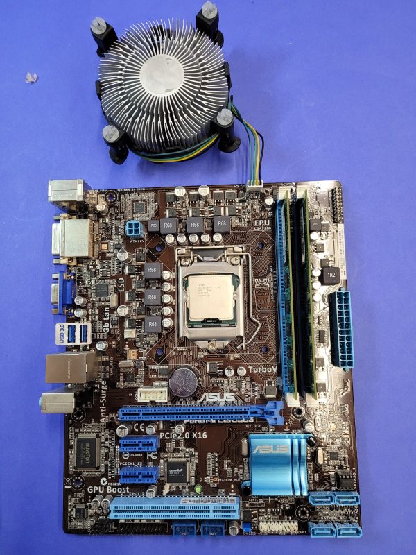 ASUS P8H61-M mit Intel Core i3-2100