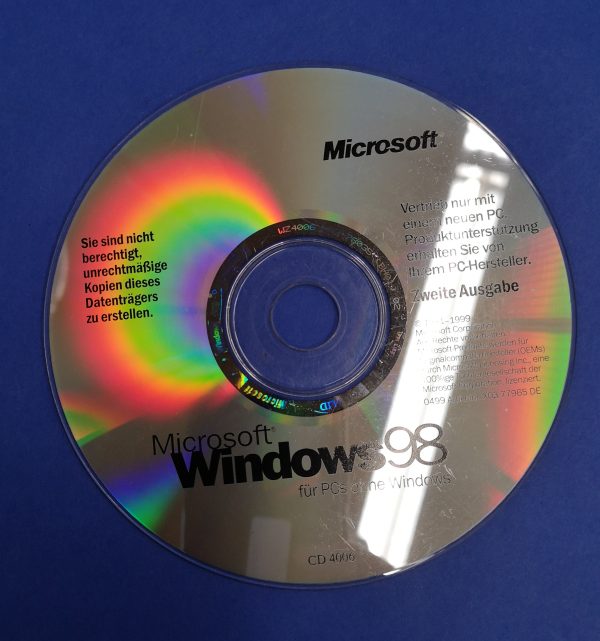 Microsoft Windows 98 (CD)