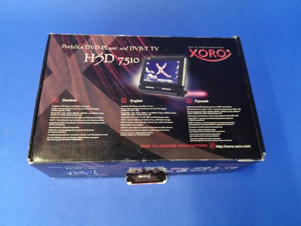 Xoro HSD7510 – Tragbarer DVD-Player mit integriertem DVB-T Empfänger – Bild 2