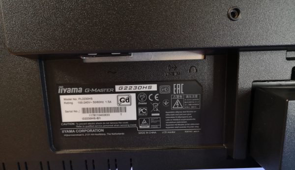 iiyama G-Master G2230HS-B1 Black Hawk – 21,5-Zoll Full-HD Gaming-Monitor – Bild 2