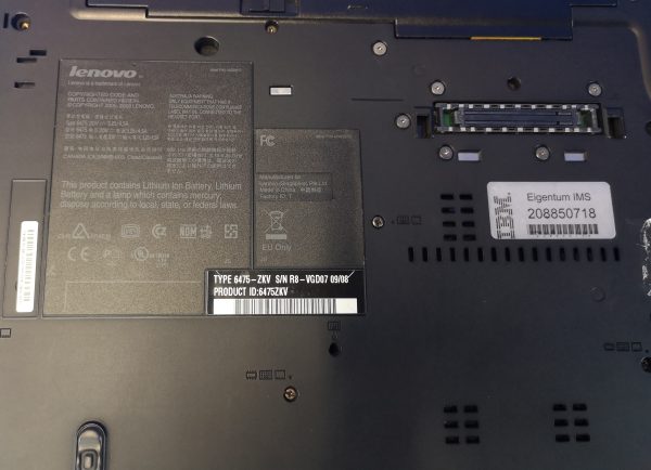 Lenovo ThinkPad T400 mit kleinem Grafikfehler – Bild 2