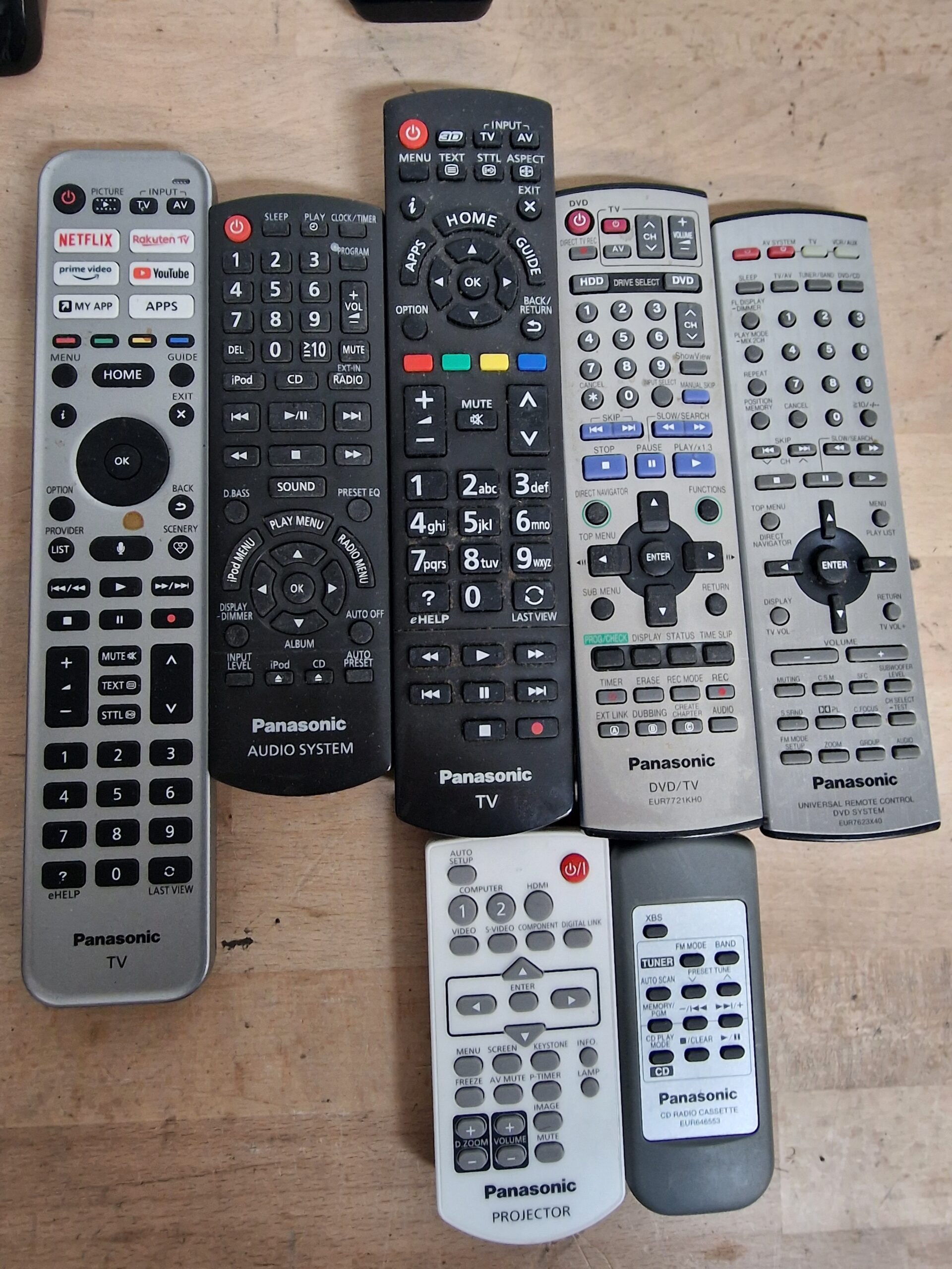 Fernbedienungen für TV, Receiver, DVD, HiFi & weitere Geräte – verschiedene Modelle – Bild 24