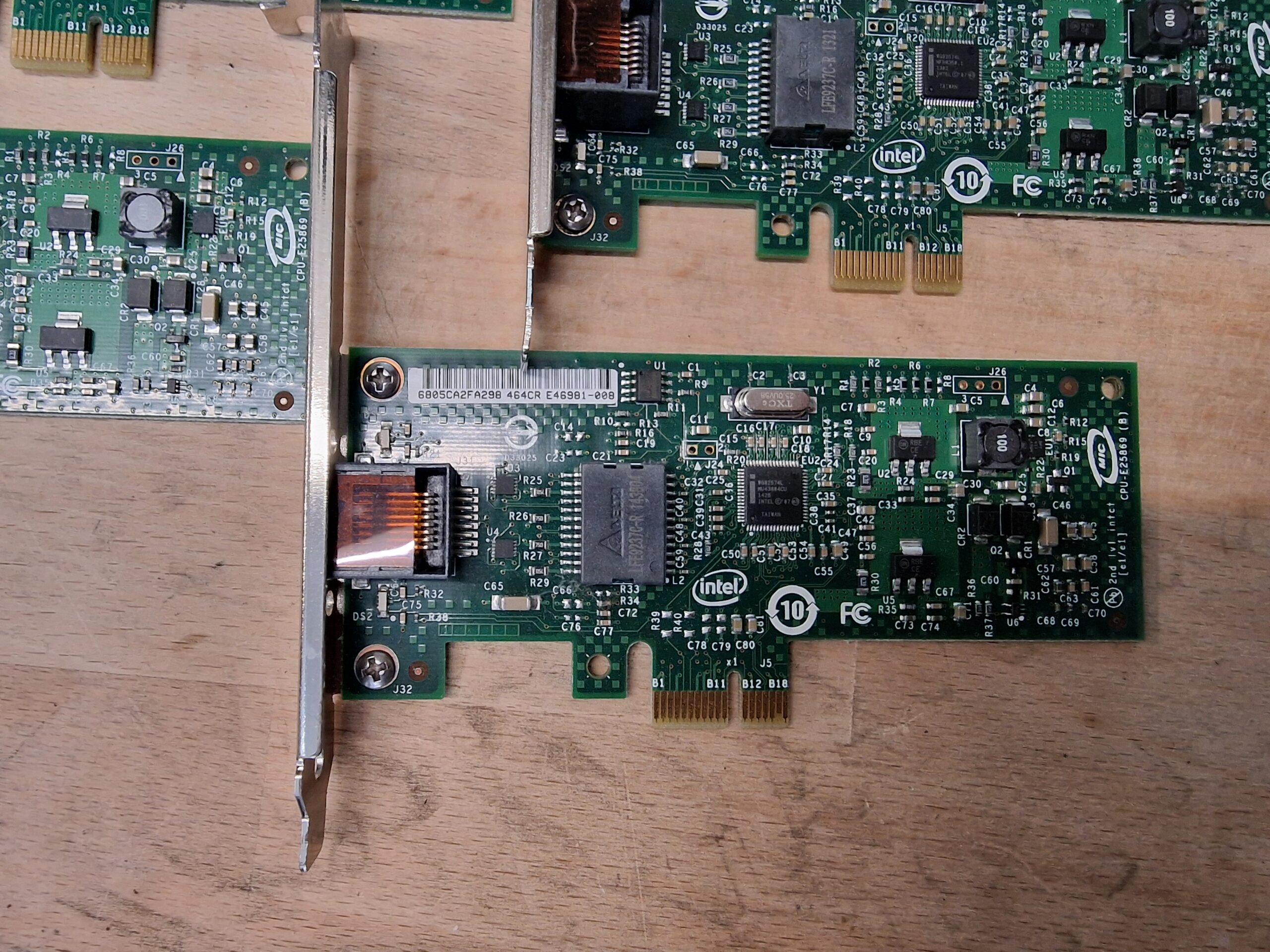 Intel Gigabit CT Desktop Adapter – PCIe Netzwerkkarte – große oder kleine Blende – Bild 5