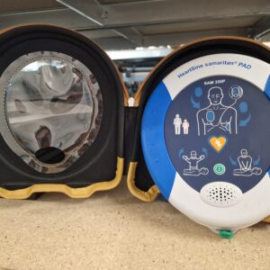 HeartSine samaritan PAD 350P AED – gebraucht mit Tasche